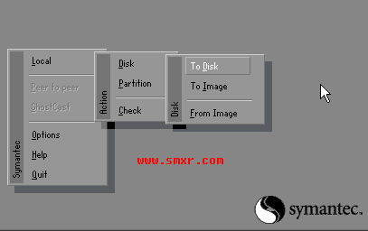 ghost软件Disk下级菜单 ghost软件Disk下级菜单